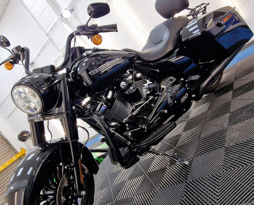 motorbike cleaning leicester a detailed motorbike in Leicester