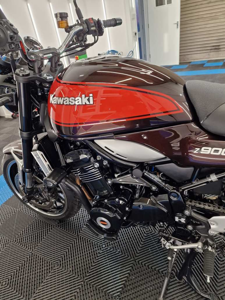 Kawasaki motorcycle cleaning leicester bike cleaning syston